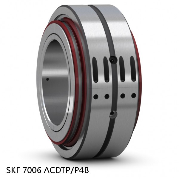 7006 ACDTP/P4B SKF High Speed Angular Contact Ball Bearings