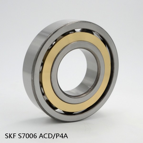 S7006 ACD/P4A SKF High Speed Angular Contact Ball Bearings