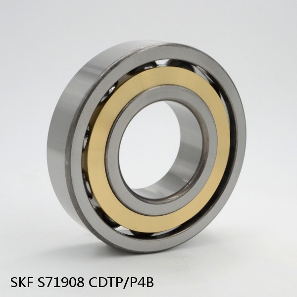 S71908 CDTP/P4B SKF High Speed Angular Contact Ball Bearings