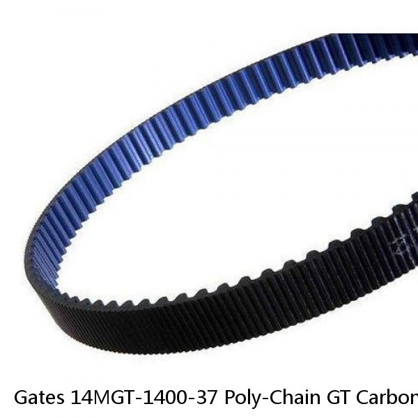 Gates 14MGT-1400-37 Poly-Chain GT Carbon Belt, New!