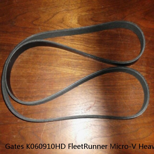 Gates K060910HD FleetRunner Micro-V Heavy Duty V-Ribbed Belt