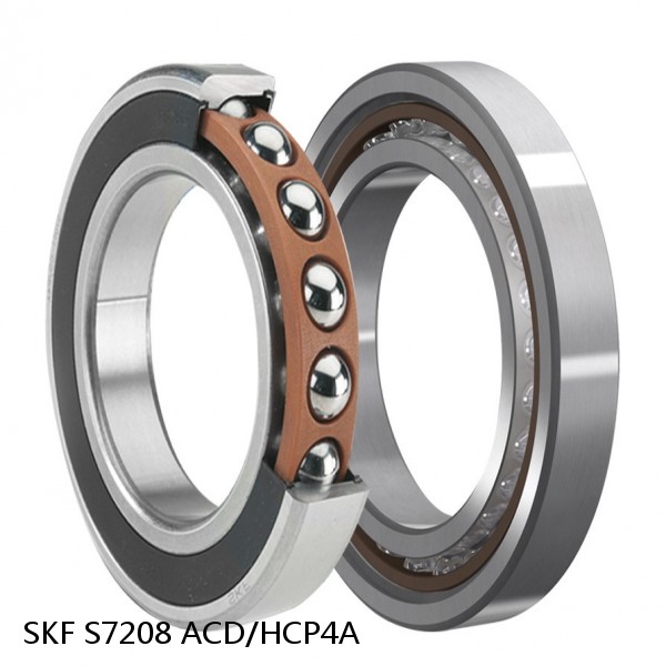 S7208 ACD/HCP4A SKF High Speed Angular Contact Ball Bearings